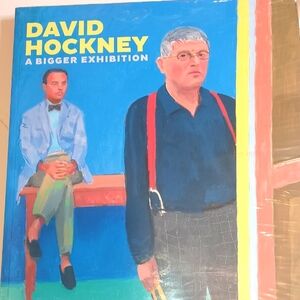 David Hockney Art Book - A Bigger Exhibition